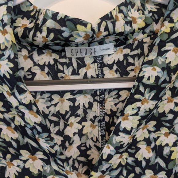 Spense Daisy Print Tunic Tank 2X - Picture 1 of 8